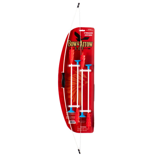 34" BOW, 4 ARROWS, BOW AND QUIVER