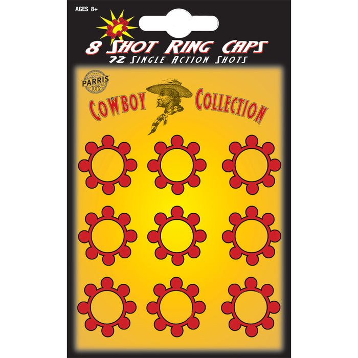 #913-72 8-SHOT ACTION RING CAPS