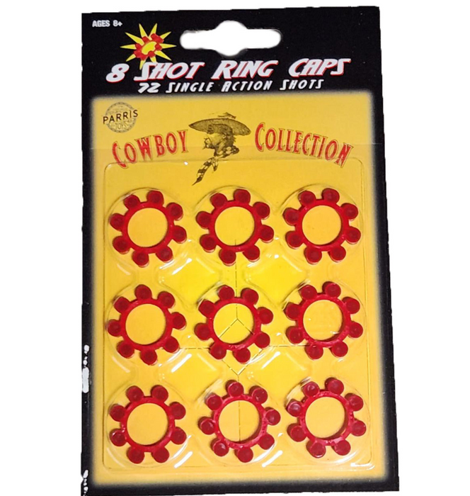 #913-72 8-SHOT ACTION RING CAPS