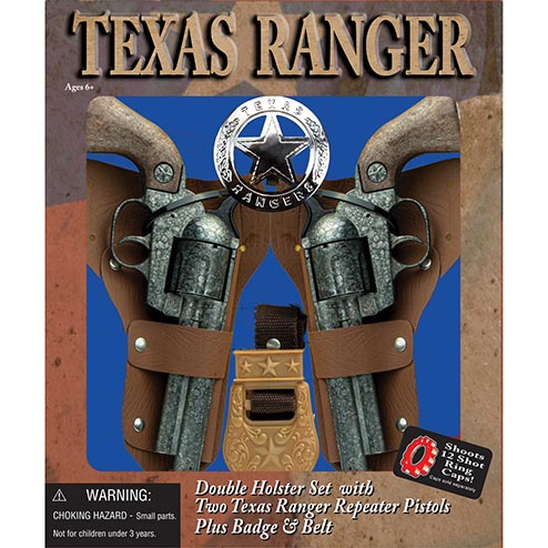 TEXAS RANGER DOUBLE HOLSTER SET
