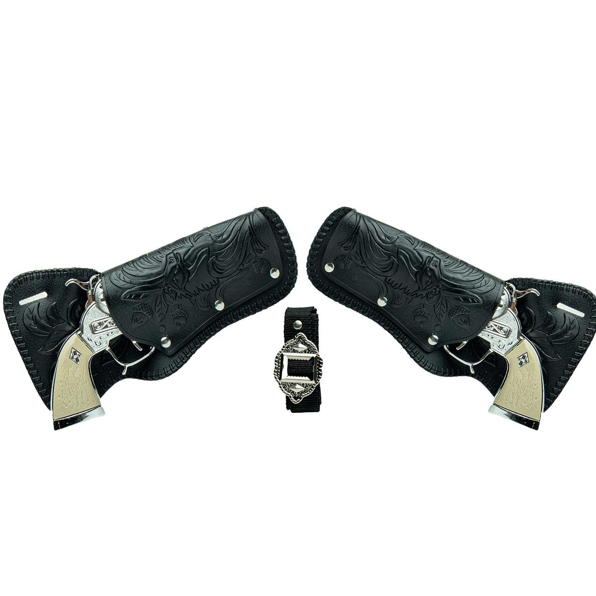 Stagecoach Double Holster Set — Parris Toys